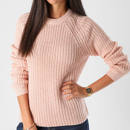 Only - Pull Nicoya Femme Rose Clair